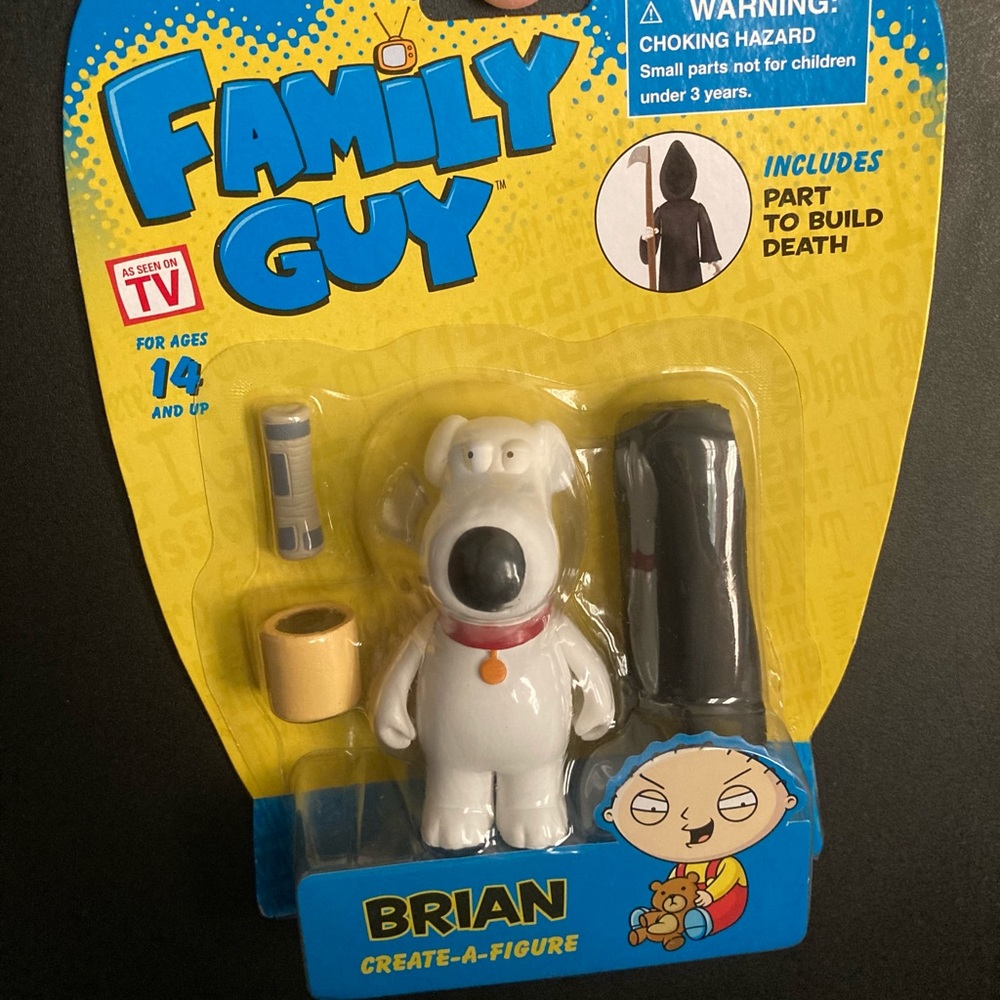 Family Guy Brian Grim Reaper 2013 Action Figure